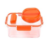 Focket Récipient à Salade, Récipient à Salade Portable étanche au -ondes, Bol à avec Couvercle avec à Vinaigrette et Fourchette Réutilisable pour le Travail de Bureau, les Voyages, le Pique-nique