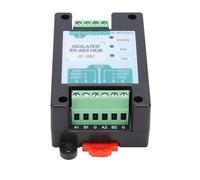 Fockety Hub 485 isolé Industriel JC 102, Isolation Photoélectrique 2500Vrms avec Protection Contre Les Surtensions 600 W et ESD 15 KV, pour Relais Réseau RS 485 et Acquisition Données