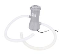 Fockety Pompe de Filtration pour Piscine Hors Sol, 1000 GPH | Entrée Universelle de 32 Mm, Conception Compacte, Compatible avec les Piscines à Paroi Souple en PVC, pour Piscines à