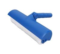 Fockety Rouleau à Peinture pour Plafond, Poignée Réglable de 25,4 Cm avec Bloc Anti-éclaboussures, Pinceau Anti-Goutte, Pinceau pour Peindre Les Plafonds, Les Murs, Les Meubles, Le Garage (Blue)