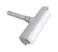 Fockety Rouleau à Peinture pour Plafond, Poignée Réglable de 25,4 Cm avec Bloc Anti-éclaboussures, Pinceau Anti-Goutte, Pinceau pour Peindre Les Plafonds, Les Murs, Les Meubles, Le Garage (Grey)
