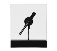 Fockety Ventilateur Holographique 3D, écran Publicitaire de Bureau avec Couvercle de Protection et Contrôle par Application, Projecteur Holographique LED Haute luminosité