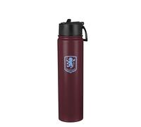 FOCO Bouteille d'eau de 750 ml couleur équipe de football officielle (Aston Villa FC)