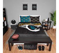 FOCO Cincinnati Parure de lit 3 pièces avec Couette Motif équipe des Bengals NFL