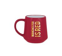 FOCO Grande tasse sous licence officielle Manchester United FC avec slogan métallique