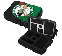 FOCO NBA Boîte à déjeuner Bento étanche à 5 compartiments avec grand logo de l'équipe de basketball 2 tons Unisexe Adulte - Boston Celtics
