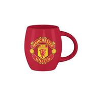 FOCO Tasse à motif de lettres classique Manchester United FC sous licence officielle