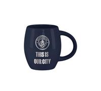 FOCO Tasse à thé/café sous licence officielle Manchester City FC Slogan Football