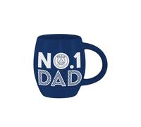 FOCO Tasse classique à motif de lettres du Paris Saint-Germain FC avec inscription « Bester Papa N°1 »
