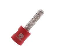 FOCSTOL Fraise Diamantée 10mm pour Agrandir Meuler et Façonner les Trous Existants dans Carrelage Porcelaine Céramique Marbre Granit Maçonnerie Comptoir Pierre M14 Filetage