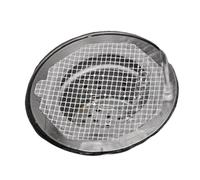 FOELANNE Autocollant pour Grille de Sol, Autocollant jetable de Drain de Plancher de Filtre de Cheveux for l'égout de Salle de Bains Plusieurs Tailles 1/3/5/10 pièces(Polygon(12x9cm),3 PCS)
