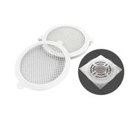 FOELANNE Autocollant pour Grille de Sol, Autocollants de Maille de crépine de Couvercle de Drain d'attrape-Cheveux, 1/2/5/10 pièces, 90/110mm(5pcs,90mm)