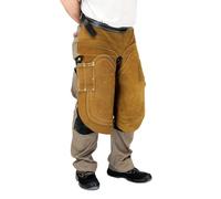 Förster-Fellnest TABLIER DE FORGERON - tablier de ferrage| 65cm ou 85cm de longueur | cuir renforcé et stable | pour maréchaux | soin des sabots