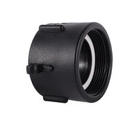 FOGWOWO Adaptateur IBC 60 mm Filetage Grossier à 2",Adaptateur Robinet Tuyau Arrosage,Raccord Cuve 1000 litres,pour Vanne Cuve 1000l,Reservoir eau de Pluie,Conteneur