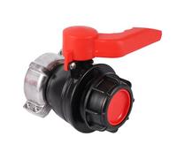 FOGWOWO Vanne Cuve 1000l,Adaptateur IBC 60 mm à 75 mm,Raccord Cuve 1000 litres pour Reservoir d'eau de Pluie,Conteneur,Réservoir IBC