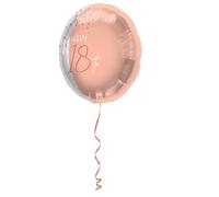 Foil balloon 30th birthday party decoration pink silver foil balloon helium balloon