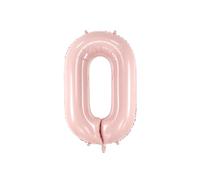 Foil Balloon Or Rose Chiffre 0, Ballon Aluminium Géant 72 cm, Numéro Anniversaire Gonflable Air ou Hélium, Décoration Fête Mariage Événement - Chiffres 0 1 2 3 4 5 6 7 8 9
