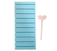 Foil Transfer Organizer, 3D Printed Storage Box, Portable Nail Foil Container with Multi Slot Protective Design, Home Use Set, Travel Salon Kit, Organizer for Studio Professionals Women