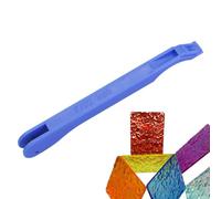 Foiler manuel pour vitrail, outil distributeur de feuille de cuivre, 14 x 1,8 x 1,1 cm, poignée ergonomique avec glissement lisse, rouleau de précision pour travaux manuels, fournitures de coupe de