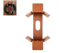 Fokayo Support de plomberie de jardin - Rangement simplifié pour un jardin moderne, support mural de plomberie de, support de tuyau d'eau robuste pour support de dévidoir de tuyau (#A)