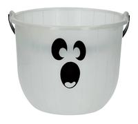 Folat 23903 Halloween Décoration - Seau - Glow in the dark Fantôme - Halloween - 20 x 20 cm