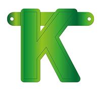Folat 50102 bannière lettre K : vert citron