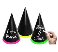 Folat 63704 Lot de 6 chapeaux de fête unisexe pour adulte Multicolore