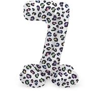 Folat 63937 Ballon Aluminium Numéro avec base Chiffre 7 Bright Panther 72 cm - Pour Date d'anniversaire, Anniversaire, Décoration, pas besoin d'hélium