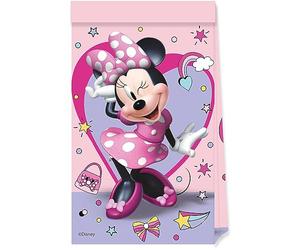 Folat 93836P Sacs de Distribution FSC Minnie Mouse - 4 pièces