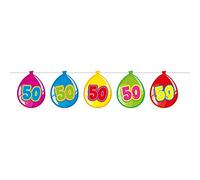 Folat Banderole 10 m Ballon Nombre 50