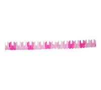 Folat Berceau rose de fille de naissance de guirlande de papier, 09282, Multicolore
