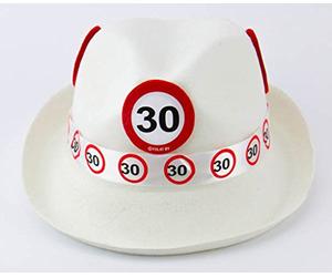 Folat Chapeau Trilby avec Panneau de signalisation 30e Anniversaire