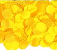 Folat Confettis jaunes 1 kg Décoration de mariage Difficilement inflammable