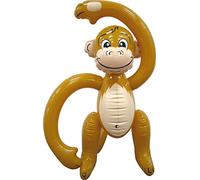 Folat Décoration gonflable en forme de singe - Pour fête à thème - Pour anniversaire d'enfant