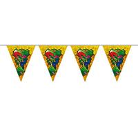 Folat Guirlande de fanions Dinosaures 6 m