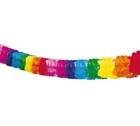 Folat - Guirlande de papier pour joyeux anniversaire - 4 m