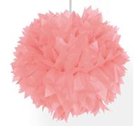 Folat Pom-Pom Guirlande en Papier nid d'abeille Rose 3 m