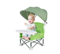 Foldable Chair - Portable Travel High Chair, With Canopy & Removable T