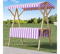 Foldable Farmers Market Stand with Canopy | Booth du vendeur d'extérieur avec tissu aéré et tablette, carton de marché pliable pour agriculteurs (22,59,1 pouces roulé)