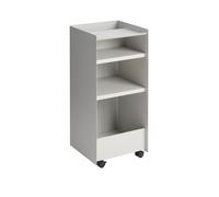 Muuto Chariot à roulettes ouvert Folded Trolley Gris. 37.4x38.7x37.2 cm