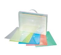 FolderSys 40199-94 25 pochettes de circulation Dans mallette de transport