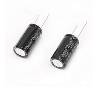 Folewr Lot de 2 condensateurs électrolytiques en aluminium 18 x 35 mm 4700uF 50 V 105 °C