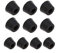 Folewr Lot de 20 pieds antidérapants en caoutchouc pour boîtier d'instruments, 17 x 10 x 14 mm