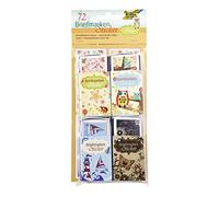 Folia 1482 - Timbre Sticker Sticker Loisirs, 72 en 24 Designs