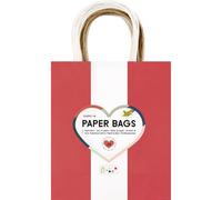 Sac en papier CLASSIC, taille: M, assorti