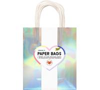 folia 21879 folia Sacs en papier IRISÉS BRILLANTS, taille : M