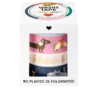 folia 26450 26450 Lot de 2 rouleaux de ruban de masquage en papier de riz 4 x 2 m x 15 mm