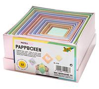 Folia Bringmann Coffrets Cadeaux 12 Pièces Couleur Carrée-Pastel