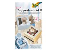 Folia 48402 Boîte emballage cadeau Carton emballage cadeaux - Emballages cadeaux (Boîte emballage cadeau, Multicolore, Motif, Carton, 200 mm, 200 mm)