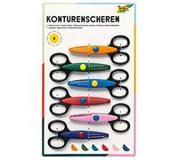 folia 799/6 - Contour Ciseaux, Lot de 6, Assortis